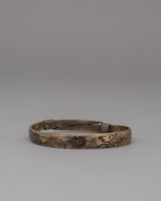 Handcrafted White Metal Bracelet