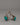 Tibetan Silver Earrings with Turquoise