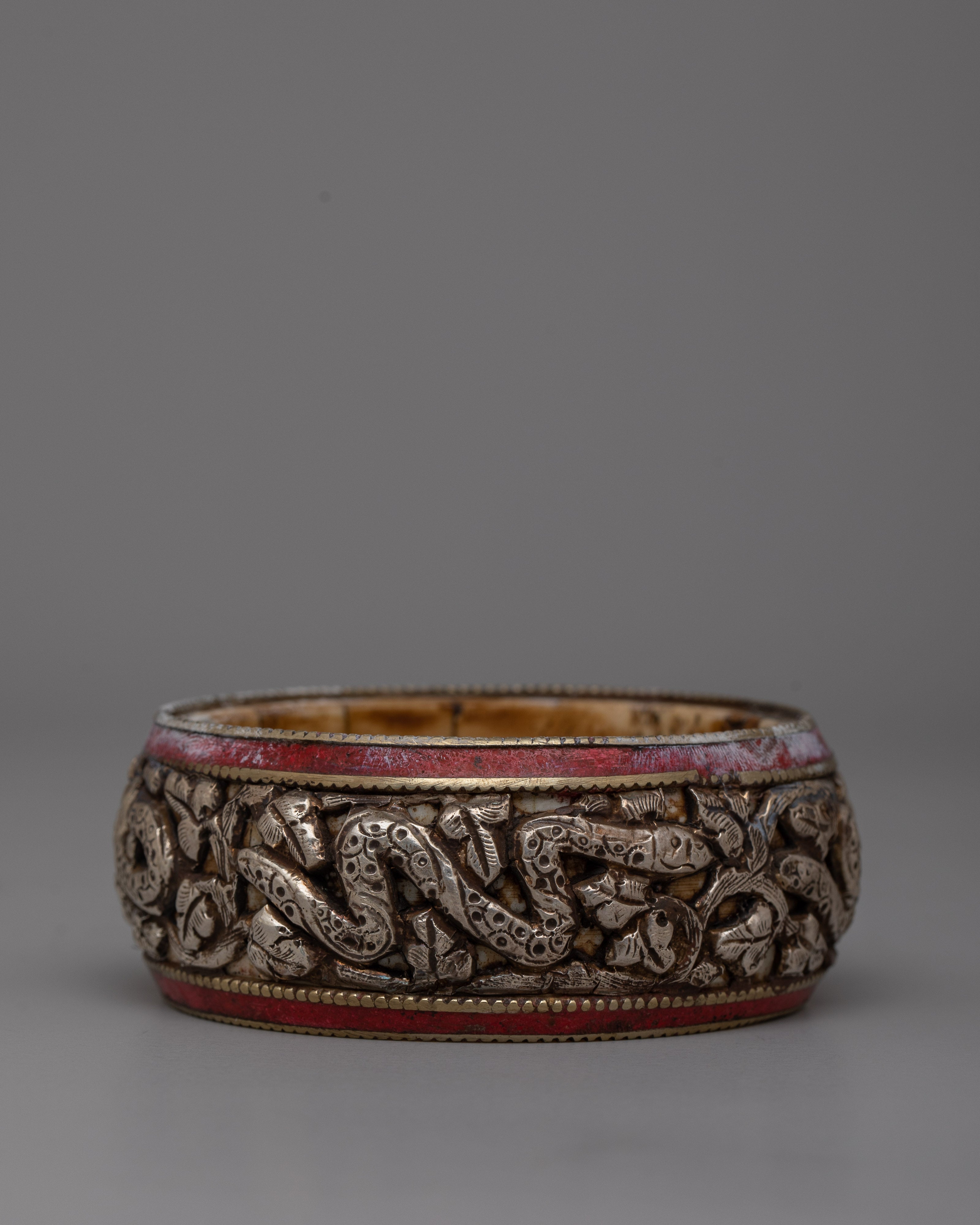 Tibetan Tibet Silver Bangle Bracelet