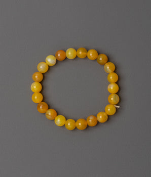 Yellow Beaded Bracelet | Fashion Jewelry