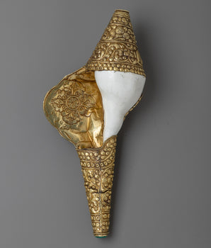 Brass Conch Shell Horn