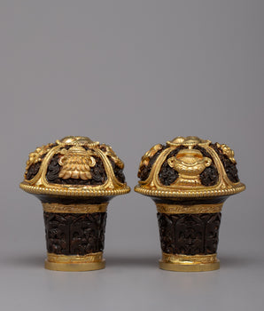Brocade Stick Cap
