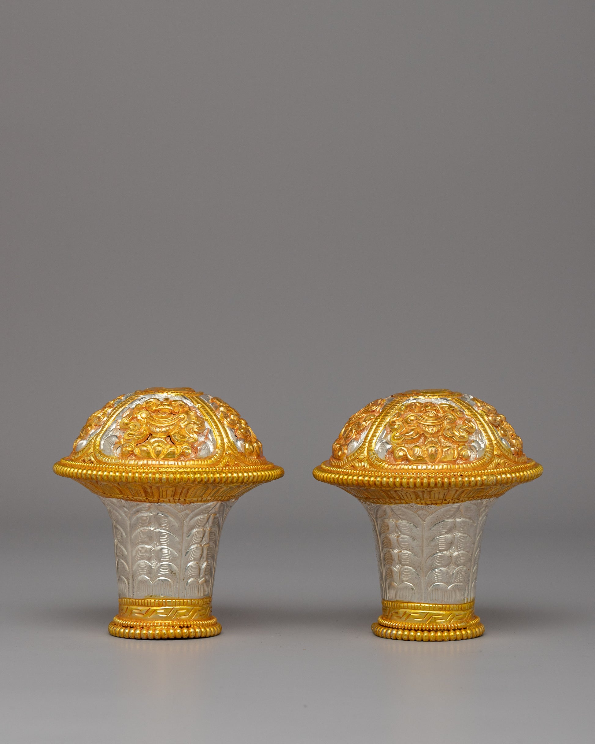 Handcrafted Brocade Stick Cap