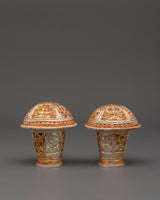 Brocade Stick Cap Home Decor