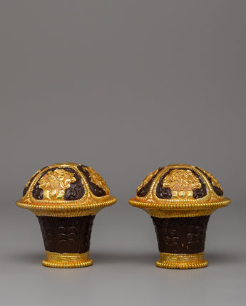 Handcrafted Traditional Brocade Thangka Stick Cap