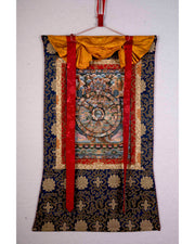 Brocade Wheel Of Life Thangka