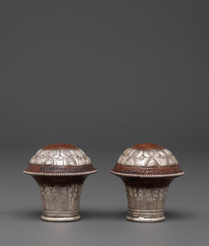 Traditional Brocade Stick Cap