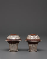 Traditional Brocade Stick Cap