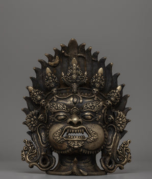 Bronze Bhairav Mask