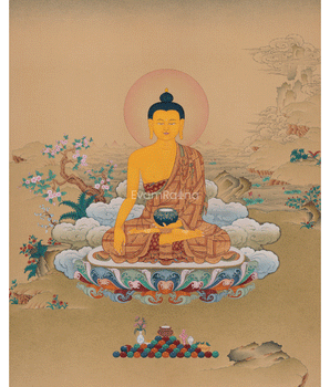 Dharma Teacher Thangka of Shakyamuni