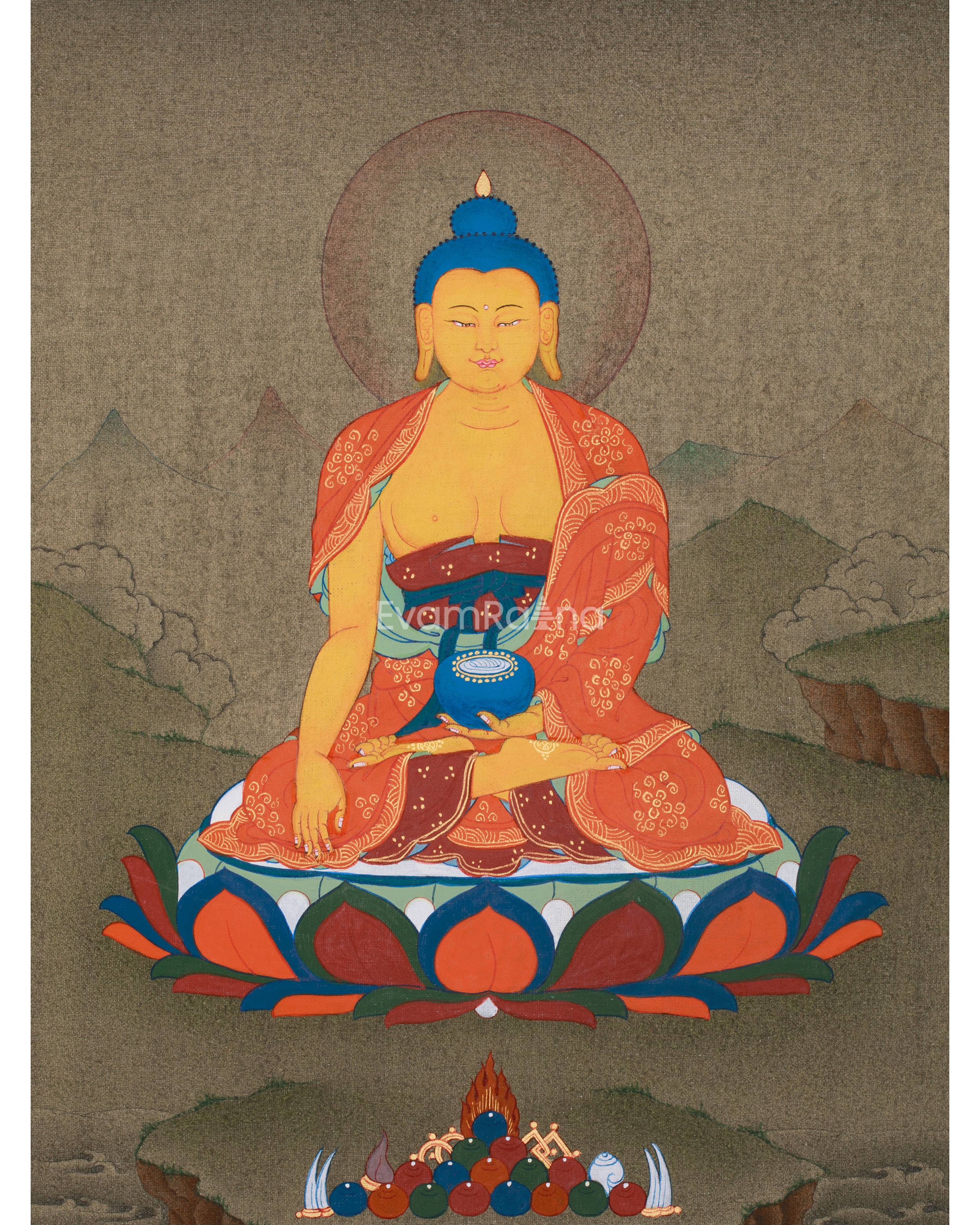 Meditating Buddha Shakyamuni