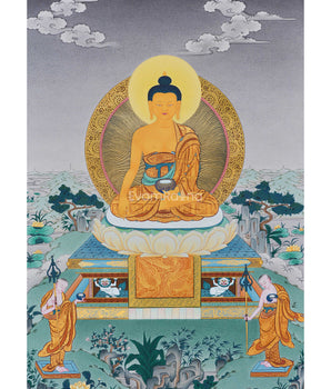 Historical Buddha Canvas Print