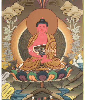 Buddha Amitabha Painting | Wall Hanging Buddha Thangka