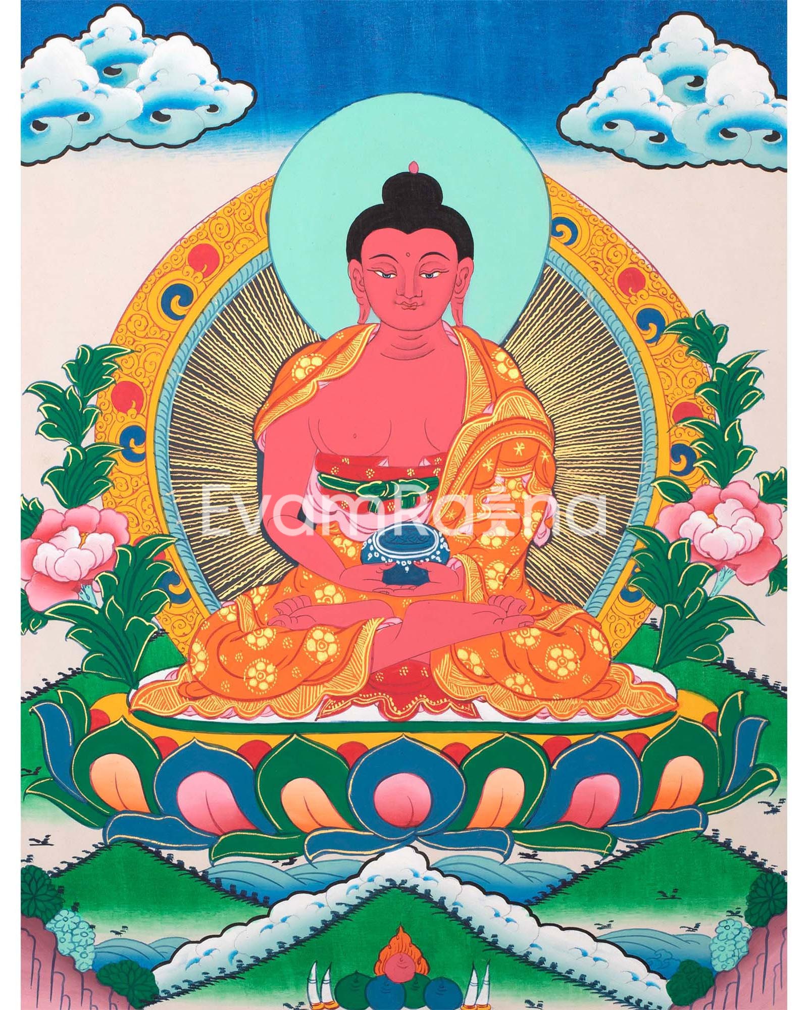 Buddha Amitabha Thangka 