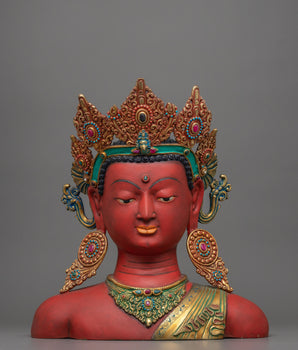 Buddha Bust Statue 