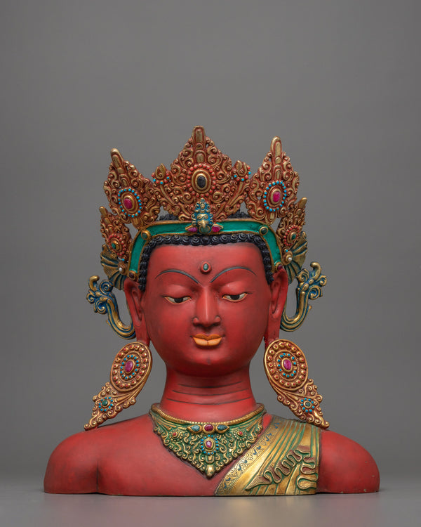 Buddha Bust Statue 