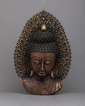 Lord Buddha Head Statue