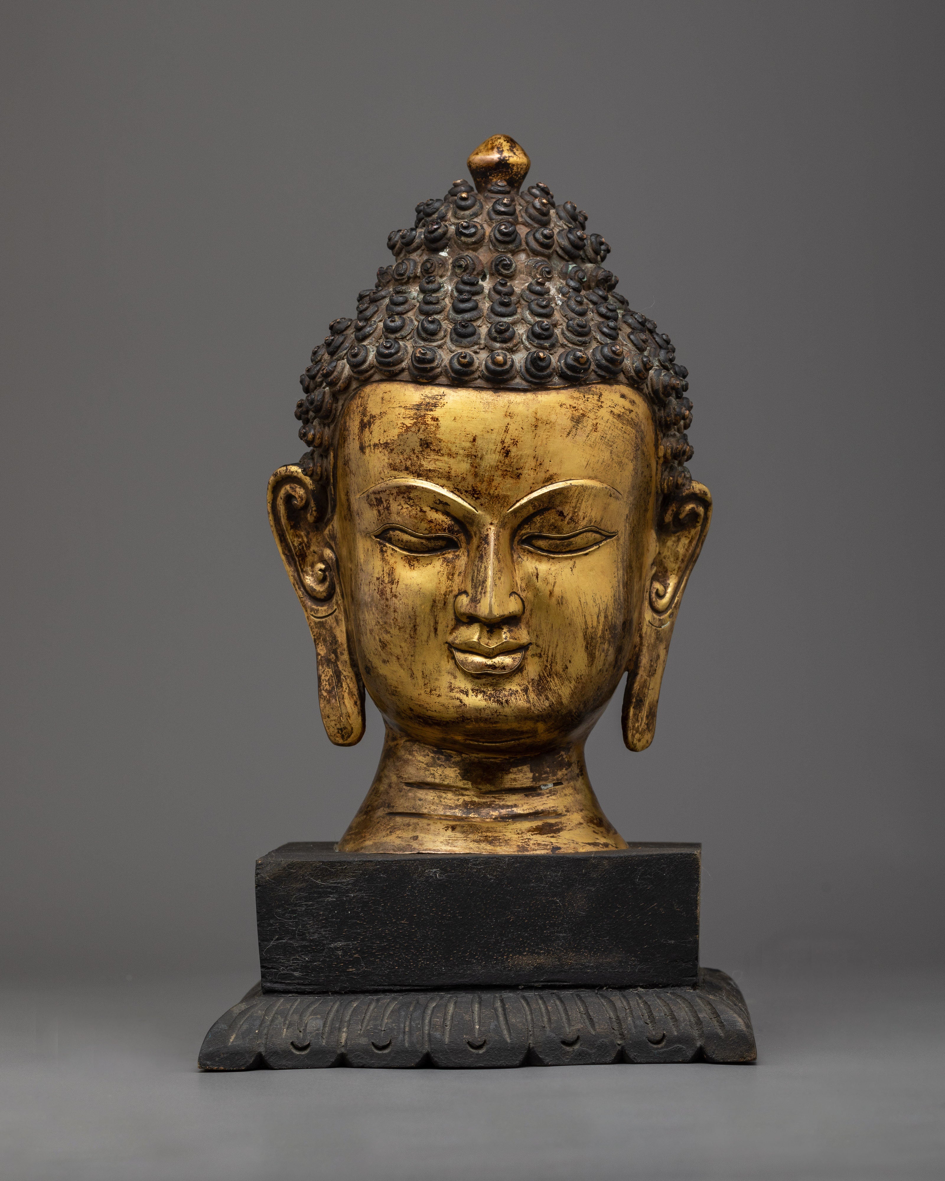 Big Buddha Head Statue