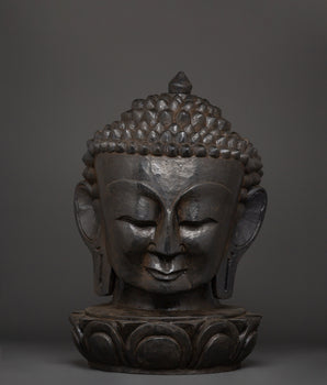 Buddhist Head Sculpture