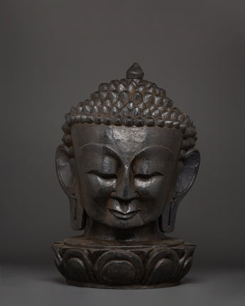 Buddhist Head Sculpture
