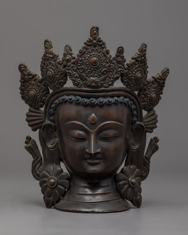 Crown Buddha Head