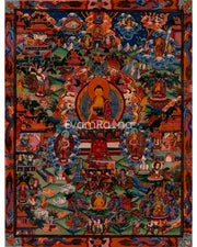 Buddha life Story Original Hand-Painted Thangka