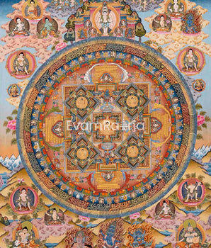 Buddha Mandala Thangka 