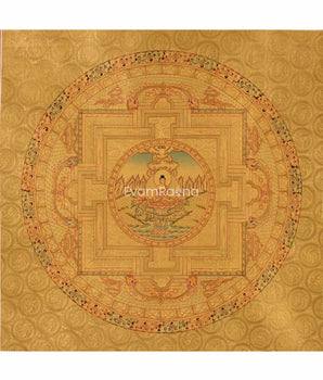 Shakyamuni Buddha Mandala Thangka