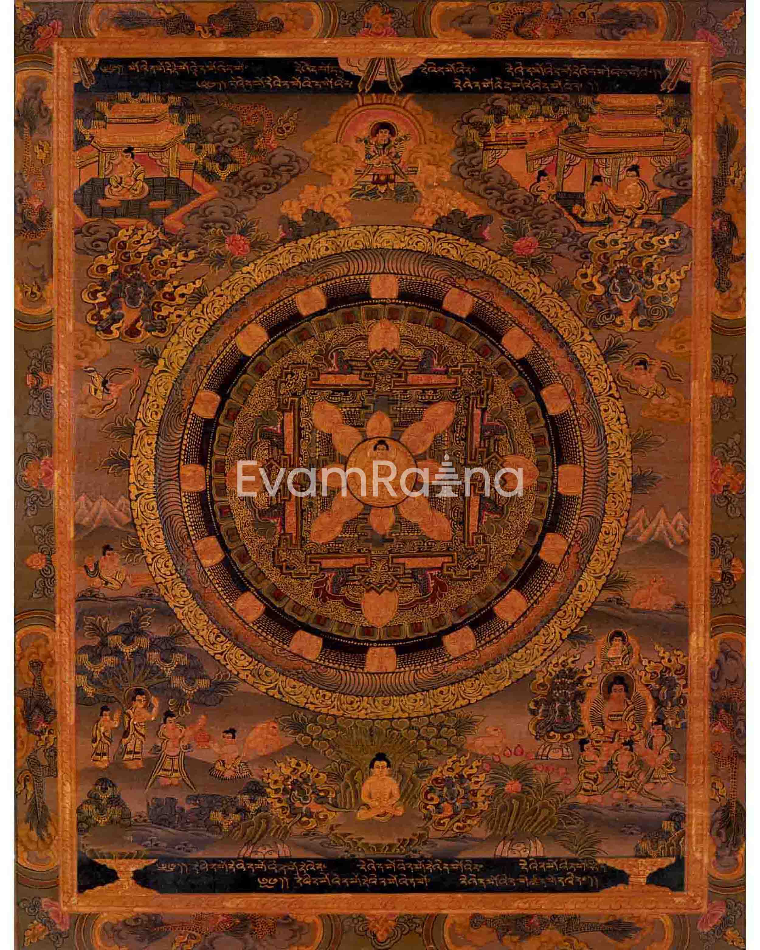 Buddha Mandala Thangka