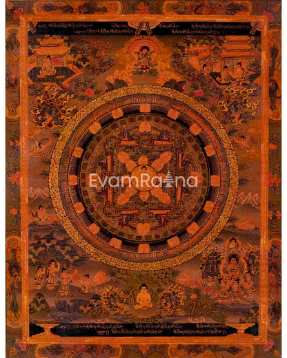 Buddha Mandala Thangka