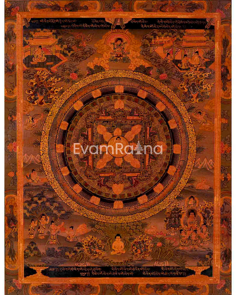 Buddha Mandala Thangka