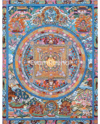 Buddha Mandala Thangka