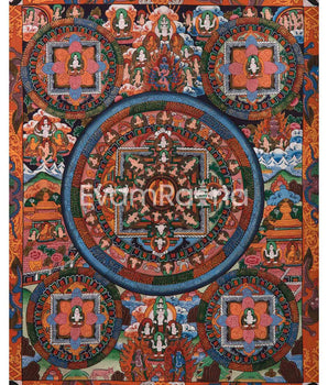 Buddha Mandala Thangka