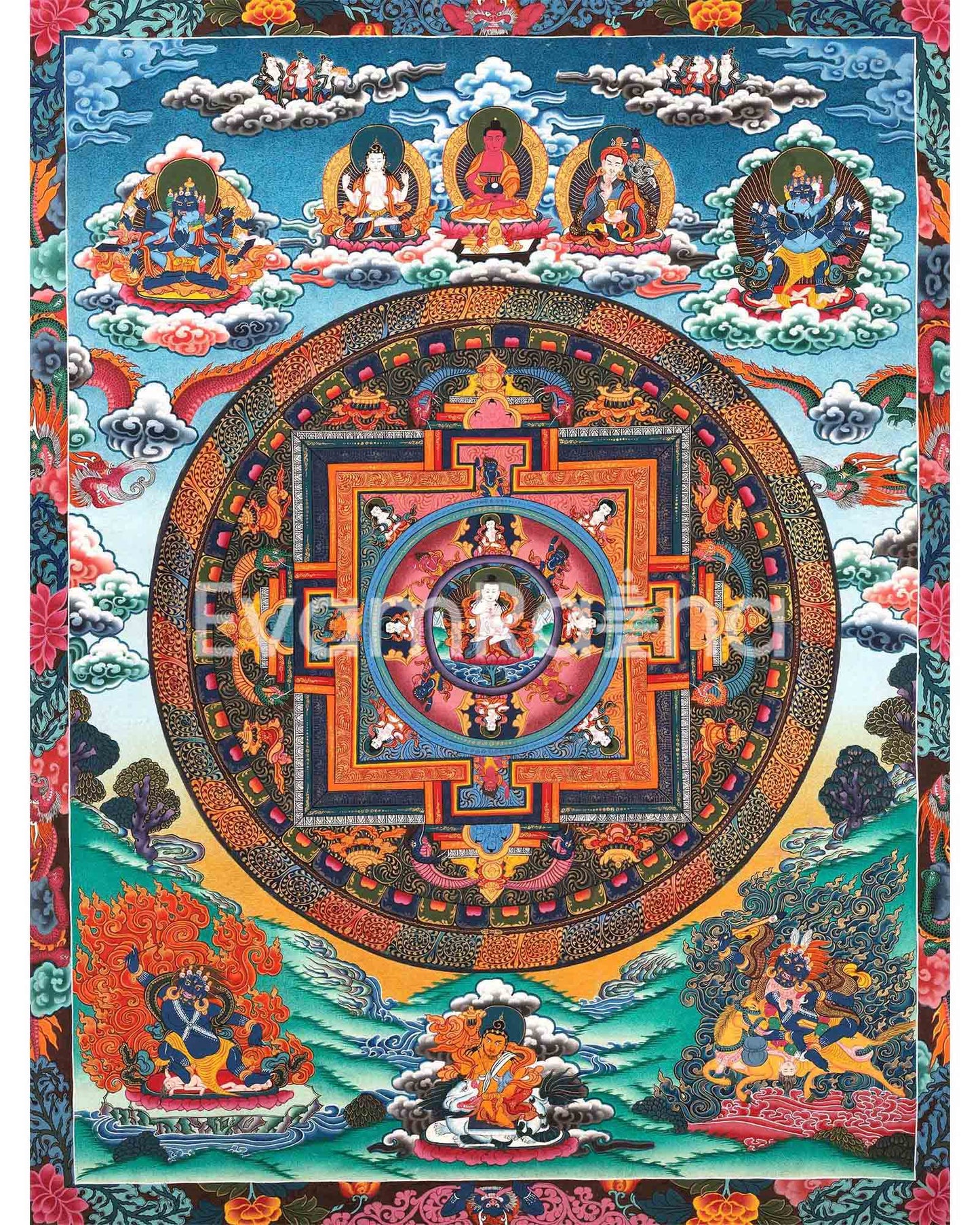 Buddha Mandala Thangka