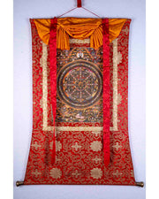 Brocade Mounted Buddha Mandala