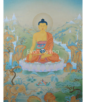 Buddha Shakyamuni Thangka