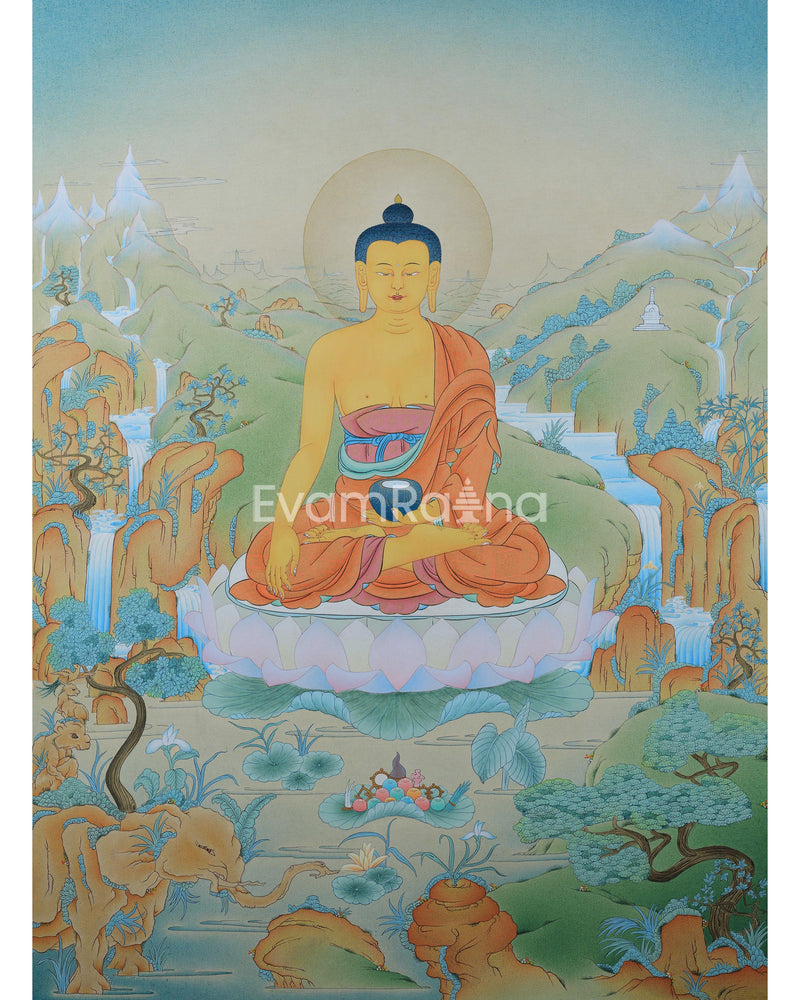 Buddha Shakyamuni Thangka