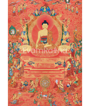 Siddhartha Gautama Buddha Thangka