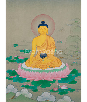 Small Buddha Shakyamuni Thangka