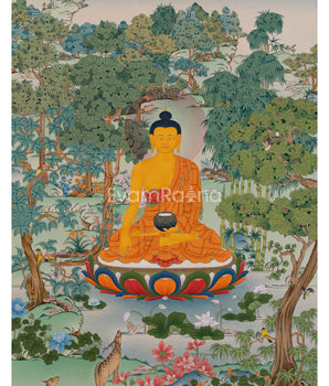 Meditating Buddha Shakyamuni