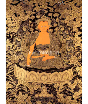 Full 24K Gold Style Shakyamuni Buddha