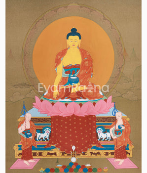 Buddha-Shakyamuni & His Disciples