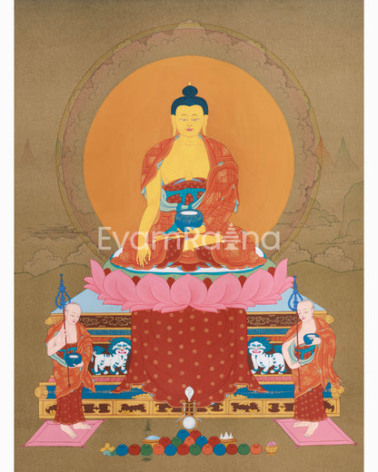 Buddha-Shakyamuni & His Disciples