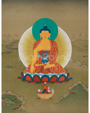 Shakyamuni Gautama Buddha Thangka 