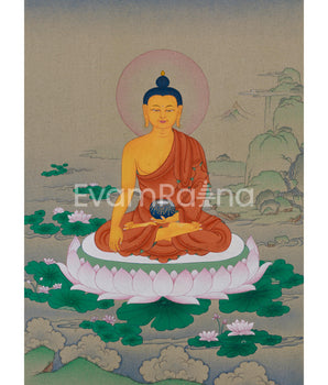 Small Gautama Buddha Painting