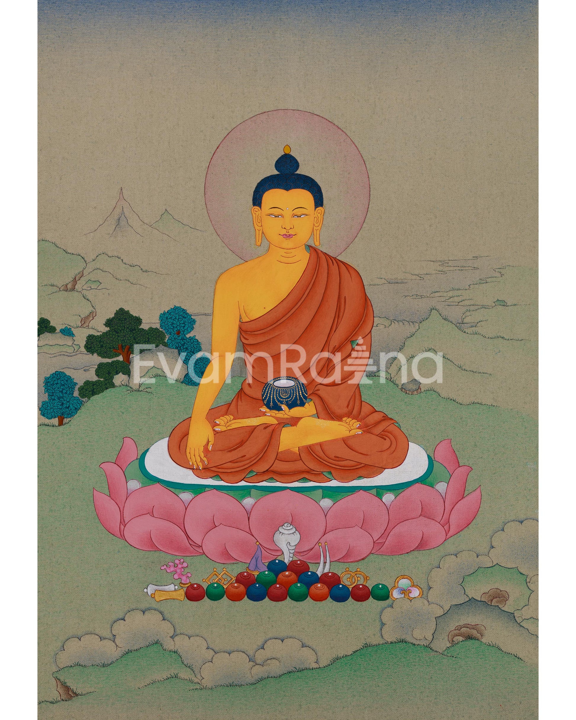 Dharma Teacher Shakyamuni Buddha Painting