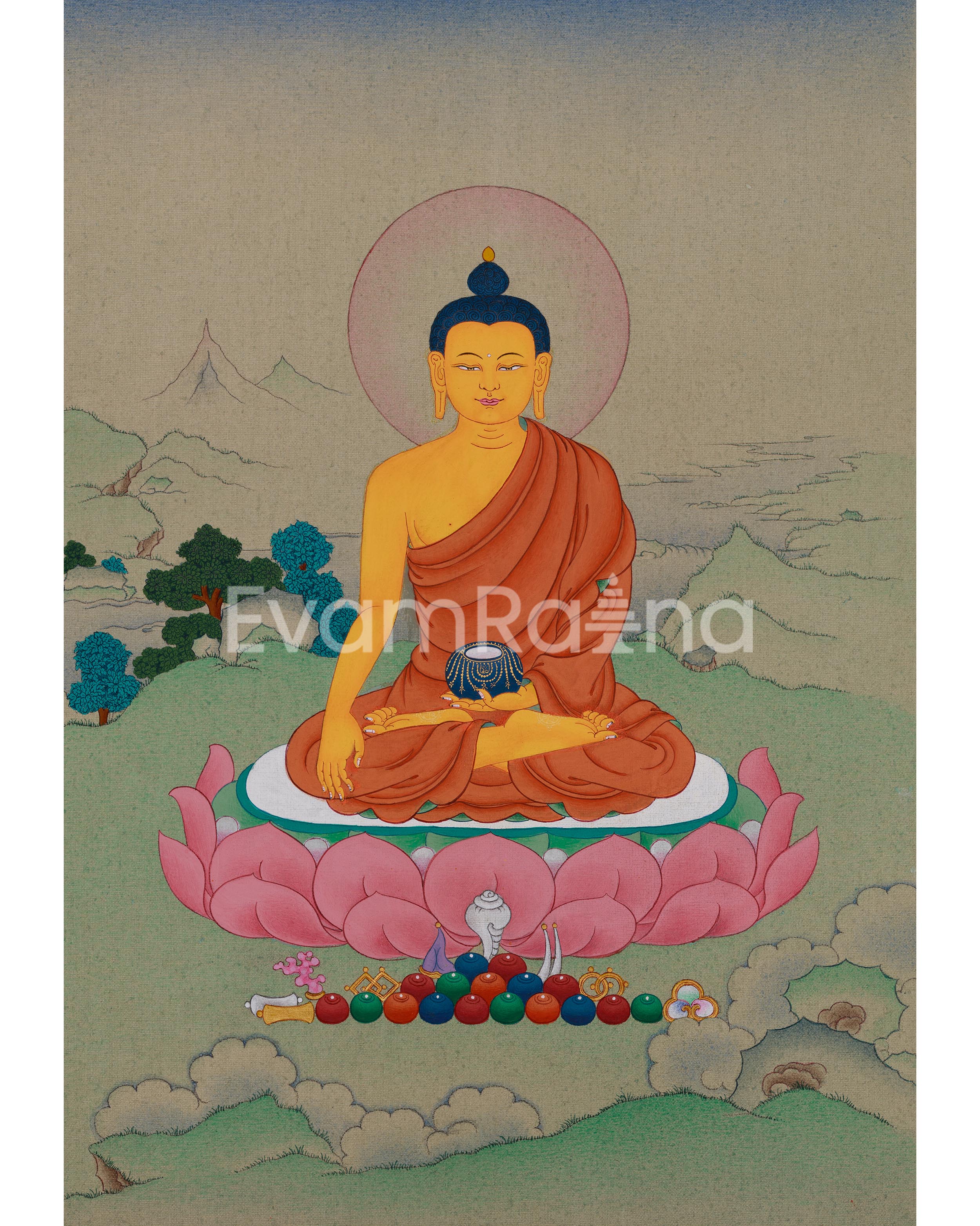 Dharma Teacher Shakyamuni Buddha Painting