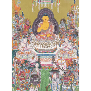 Buddha Thangka Print
