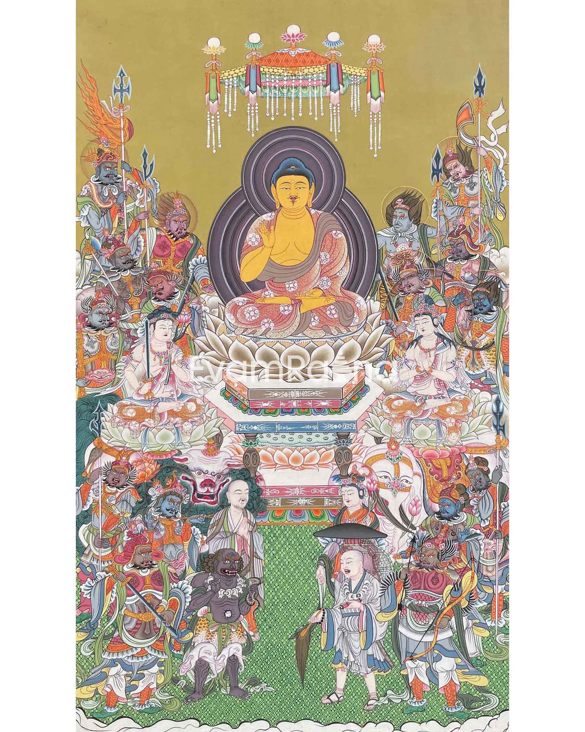 Buddha Thangka Print