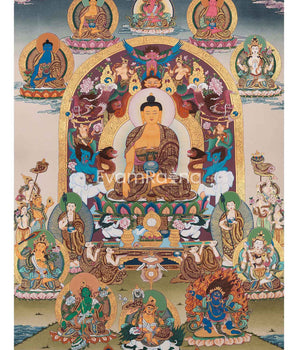 Shakyamuni Buddha Thangka